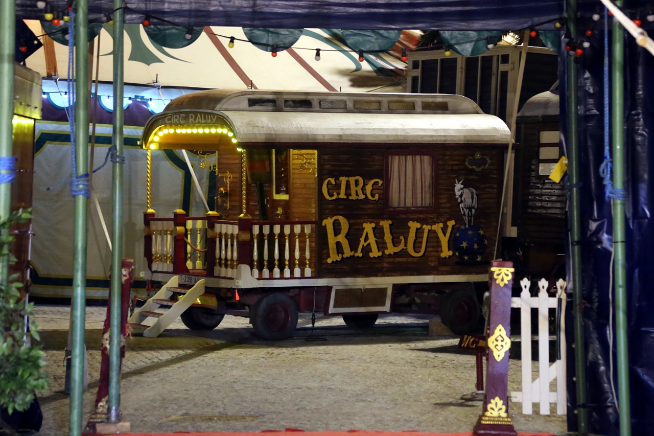 Historic circ Raluy in Port Vell, Barcelona