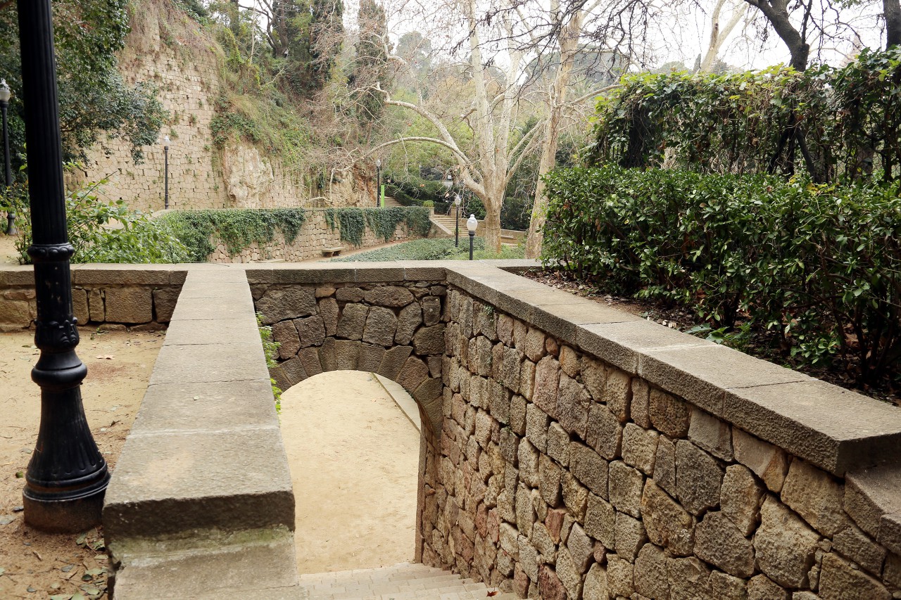 Laribal gardens (Jardins de Laribal), Barcelona